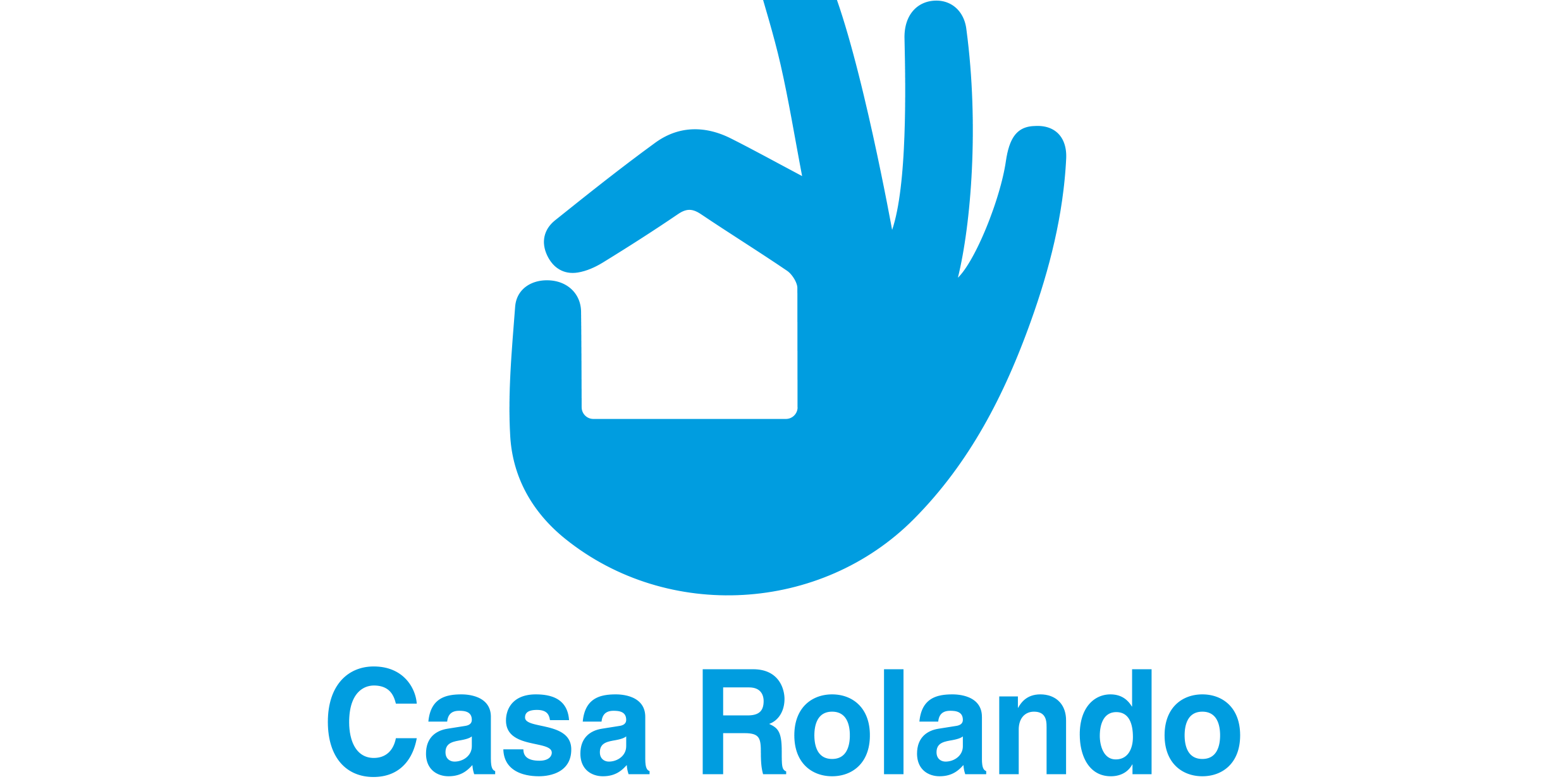 Logo verticale Casa Rolando colore